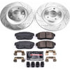 PowerStop K3146 fits Mazda 04-11 RX-8 Rear Z23 Evolution Sport Brake Kit