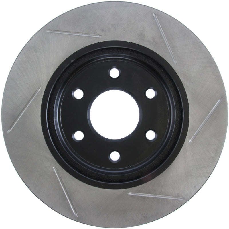 Stoptech 126.42085SR Power Slot 05-09 Nissan Frontier 2WD / 02-05 Frontier 4WD Slotted Front Right Rotor