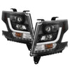 Spyder 5082541 fits Chevy Tahoe / Suburban 2015 -2016 Projector Headlights - DR