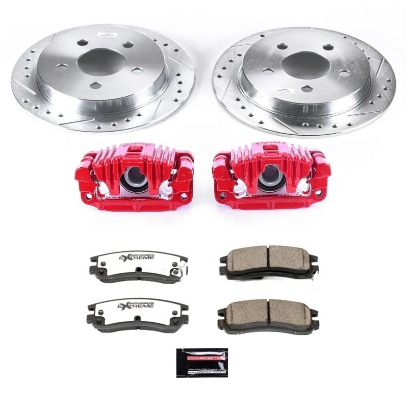 PowerStop fits Oldsmobile 99-04 Alero Rear Z26 Street Warrior Brake w/Calipers