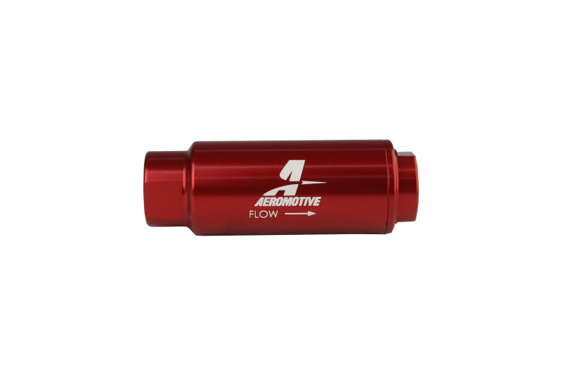 Aeromotive 12303 SS Series In-Line Fuel Filter - 3/8in NPT - 40 Micron Fabric E