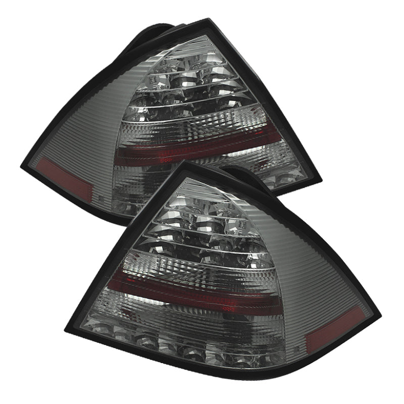 Spyder 5069986 fits Mercedes Benz W203 C-Class 4DR Sedan LED Tail Lights Smoke