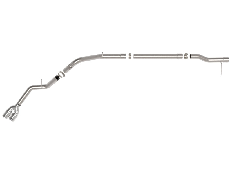 AFE 49-34145-P XD Series 3 IN 304 Stainless Steel DPF-Back Exhaust w/Dual Polis