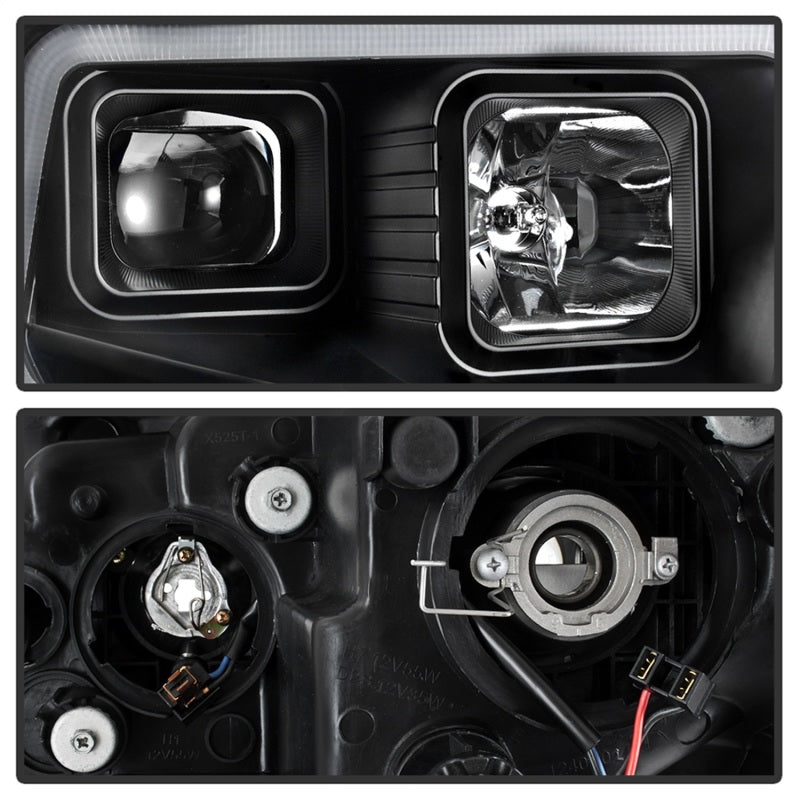 xTune 9043024 14-17 fits Toyota Tundra DRL LED Light Bar Projector Headlights -