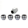 McGard 24013 Wheel Lock Nut Set - 4pk. (Under Hub Cap / Cone Seat) M12X1.25 / 19mm & 21mm Hex / .775in. L