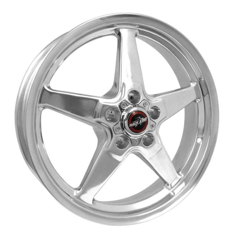 Race Star 92-850245DP 92 Drag Star 18x5.00 5x4.75bc 2.00bs Direct Drill Polished Wheel
