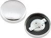 Bikers Choice 490447 36-E73 Chrome Early Vented Gas Cap Single & Fatbob Tank Ri