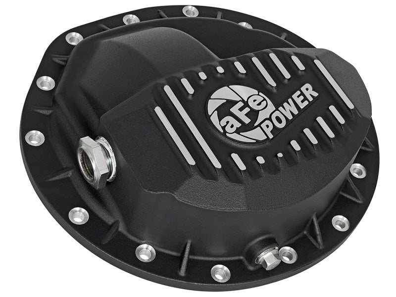 AFE 46-70362 Pro Series Rear Differential Cover Black w/Machined Fins 16-17 fit