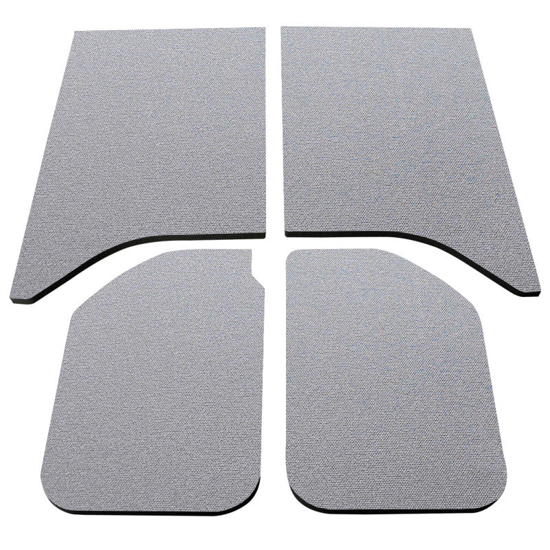 DEI 50140 fits Jeep 11-18 Wrangler JK 2-Door Boom Mat Headliner - 4 Piece - Gra