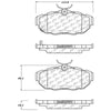 Stoptech 308.1465 Street Touring Brake Pads
