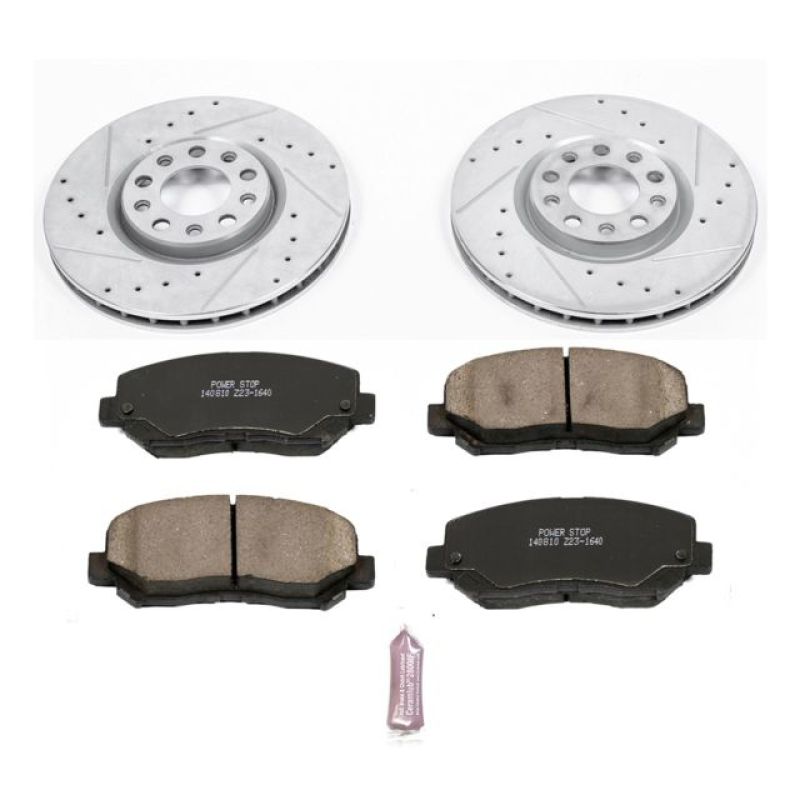 PowerStop K6372 fits Chrysler 15-17 200 Front Z23 Evolution Sport Brake Kit