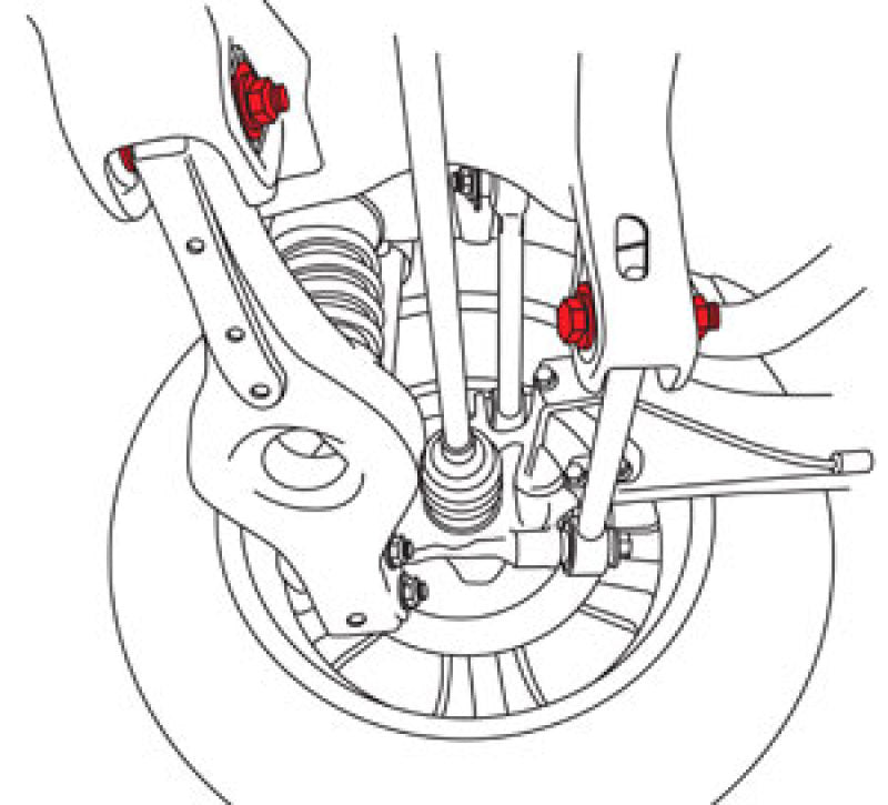 SPC Performance 84100 fits Hyundai/fits Kia CAM BOLT KIT