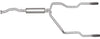 Gibson 65528 fits Chevrolet 96-97 C1500 Base 4.3L 2.5in Cat-Back Dual Split Exh