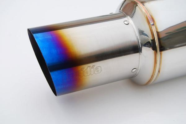 Invidia HS08SW5GTT 08+ WRX Hatch 76mm REGULAR Titanium Tip Cat-back Exhaust
