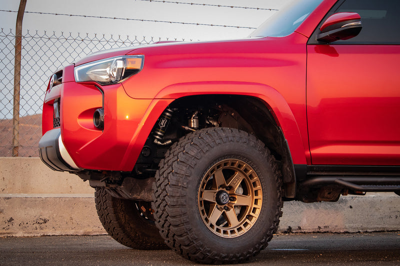 ICON 3417858347BS Raider 17x8.5 6x5.5 0mm Offset 4.75in BS Satin Brass Wheel