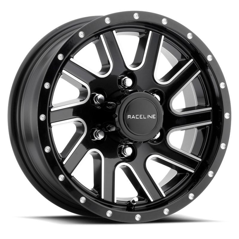 Raceline 820M-66080 820M Twisted 16x6in / 8x165.1 BP / 0mm Offset / 4.90mm Bore