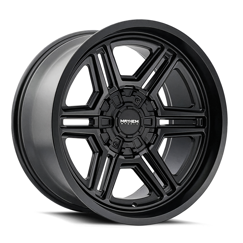 Mayhem 8117-2181MB 8117 Hermosa 20x10 / 8x165.1 BP / -25mm Offset / 130.8mm Hub Matte Black Wheel