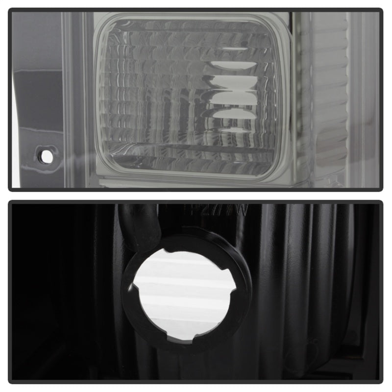 5013064 Xtune fits Hummer 06-09 H3 ( Non H3T ) LED Tail Lights Smoke ALT-ON-HH