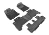 3D MAXpider L1TY12801509 2013-2020 fits Toyota 4Runner Kagu 1st & 2nd & 3rd Row Floormats - Blk