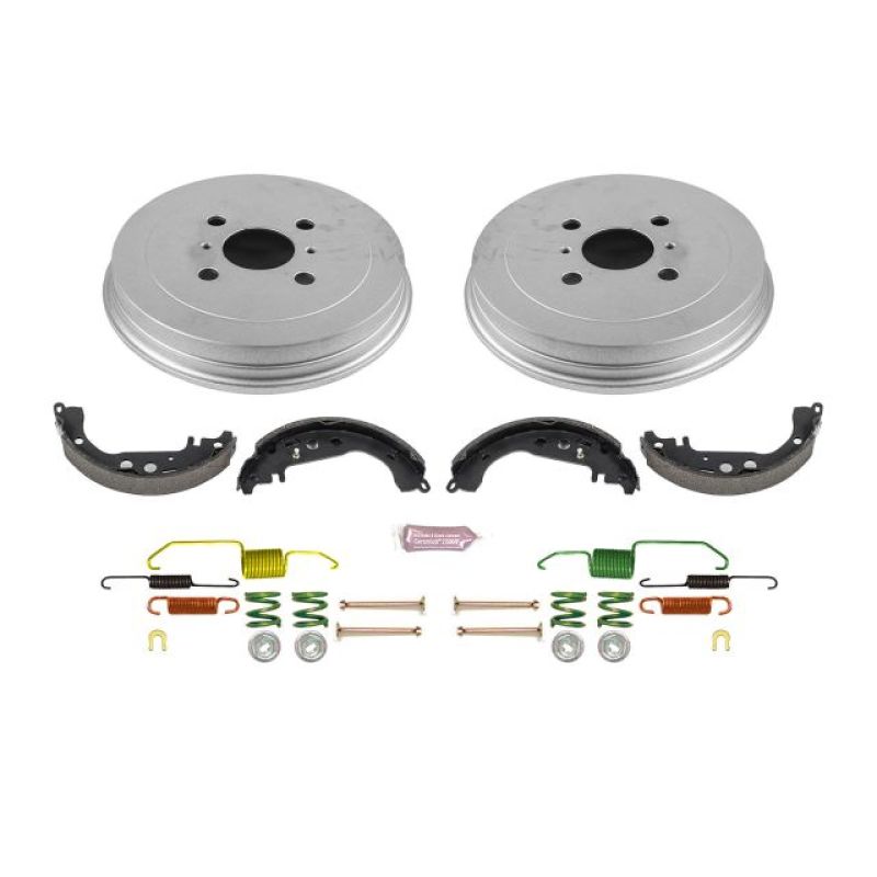 PowerStop KOE15365DK fits Scion 04-06 xA Rear Autospecialty Drum Kit