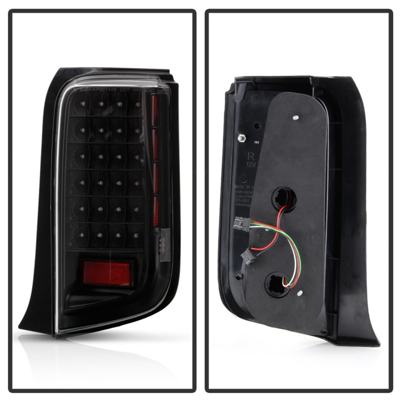 Xtune 5013156 fits Scion 08-10 Xb LED Tail Lights Black ALT-ON-TSXB08-LED-BK