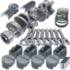 Eagle 13556L060 fits Chevy LT1350 1Pc 3.750in Crank 5.700in I-Beam Rods -5cc 4.060in Pistons Rotating Assembly