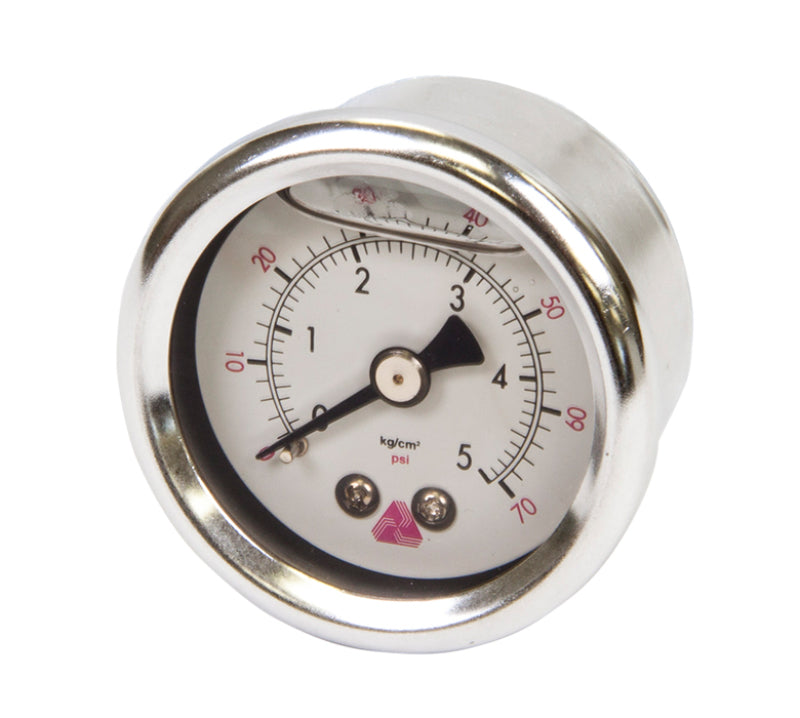 NRG FRG-110G Fuel Pressure Gauge 70 PSI - TN