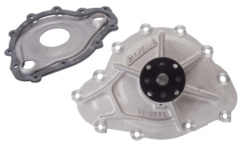Edelbrock 8856 Water Pump High Performance fits Pontiac 1969-79 389-455 CI V8 Engines Standard Length