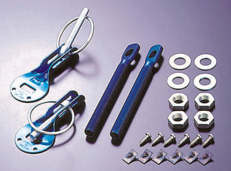 Cusco 00B 817 AL Body Pins For Hood Aluminum-Blue Universal