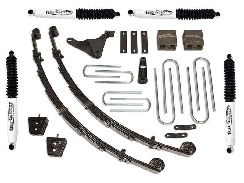 Tuff Country 24955KN 00-04 fits Ford F-250 Super Duty 4x4 4in Lift Kit (SX8000 Shocks)
