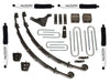 Tuff Country 24955KN 00-04 fits Ford F-250 Super Duty 4x4 4in Lift Kit (SX8000 Shocks)