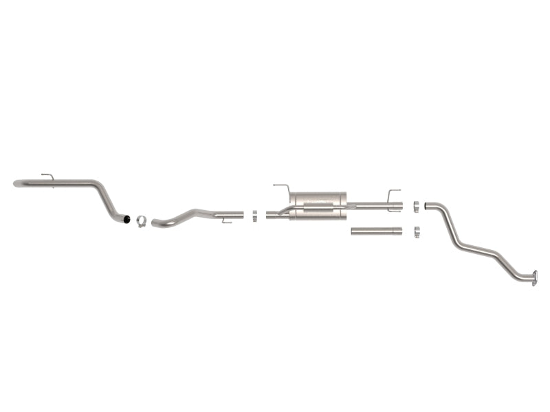 AFE 49-36077 fits Toyota Tacoma L4-2.4L (t) Vulcan Series 2.5in 304 Stainless S