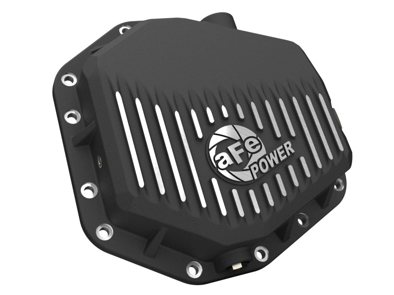 aFe 46-71460B fits Ford Bronco Raptor 22-25 V6-3.0L POWER Pro Series Rear Differential Cover Black w/ Machined Fins