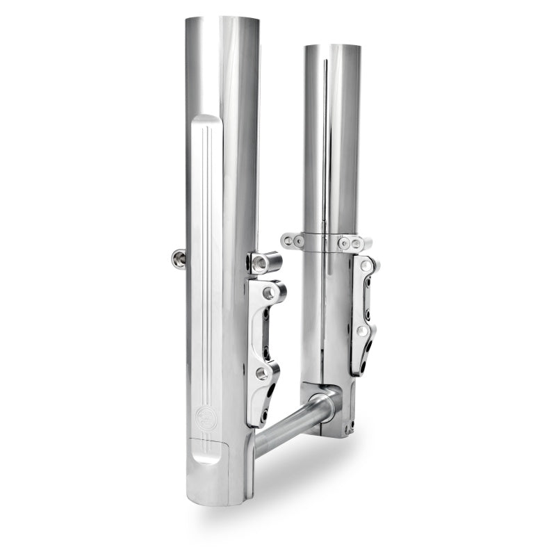 Performance 0208-2056-CH Machine 08-13 FL Lower Leg Assembly - Chrome