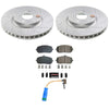 Power Stop CRK9204 19-22 fits Mercedes-Benz A220 Front Z23 Coated Brake Kit