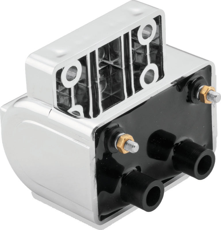 Twin Power 210536 fits 80-84 Big Twin and XL Ignition Coil Chrome Replaces H-D