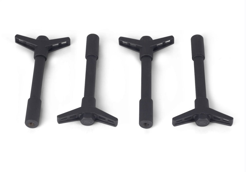 Ford Racing 302-326 Black Crinkle Finish Valve Cover Hold Down Wing Nuts