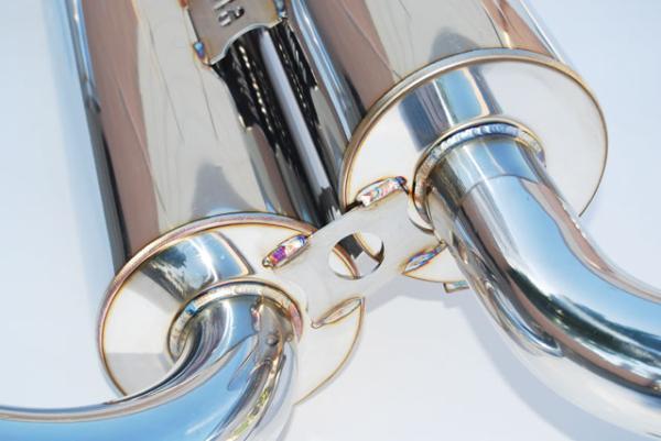 Invidia HS07IG7GIT 07+ fits Infiniti G37 Coupe Gemini Single Layer Titanium Tip