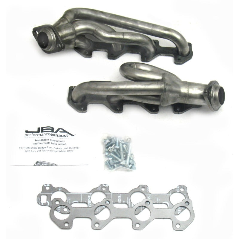 JBA 1949S-1 fits Dodge 02-03 RAM 4.7L PowerTech 1-1/2in Primary Raw 409SS Cat4Ward Header
