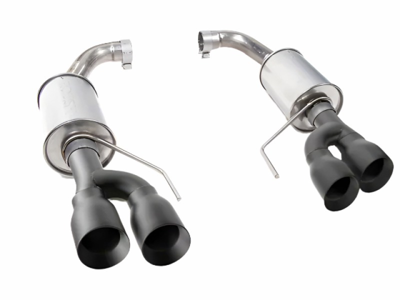 Roush 422097-BLK 18-25 fits Mustang GT Black Tip Axle Back Exhaust