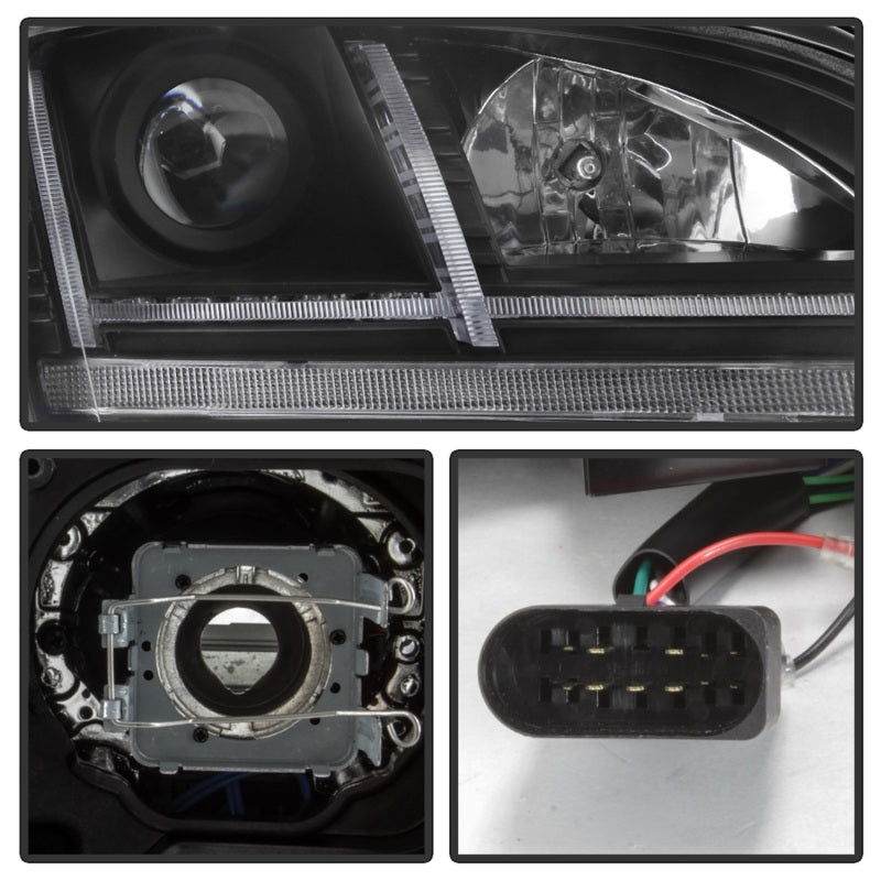 Spyder 5085542 fits Audi 08-15 TT HID Xenon Projector Headlights w/Seq Turn Sig