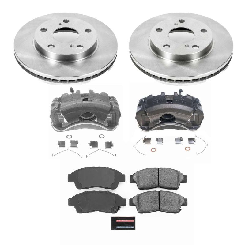 PowerStop fits Toyota 97-01 Camry Front Autospecialty Brake Kit w/Calipers