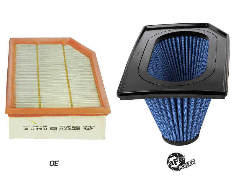AFE 30-80280 FLOW PRO 5R Inverted Air Filter 18-19 fits Jeep Wrangler (JL) I4-