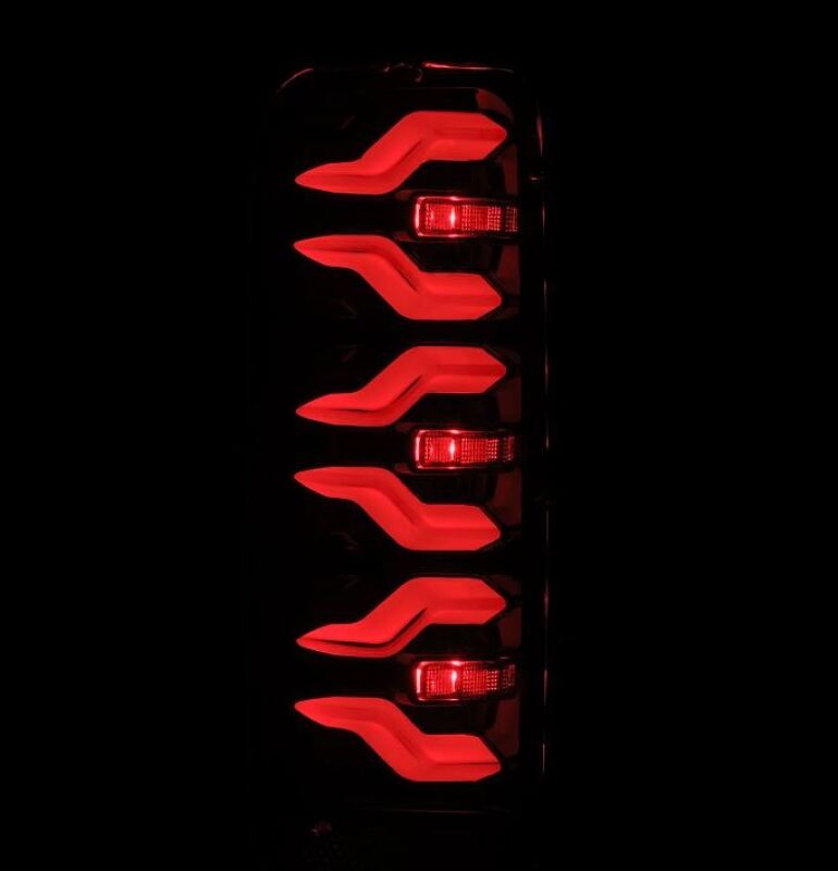 AlphaRex 658006 87-96 fits Ford Bronco/F-150 Luxx-Series LED Tail Lights - Al