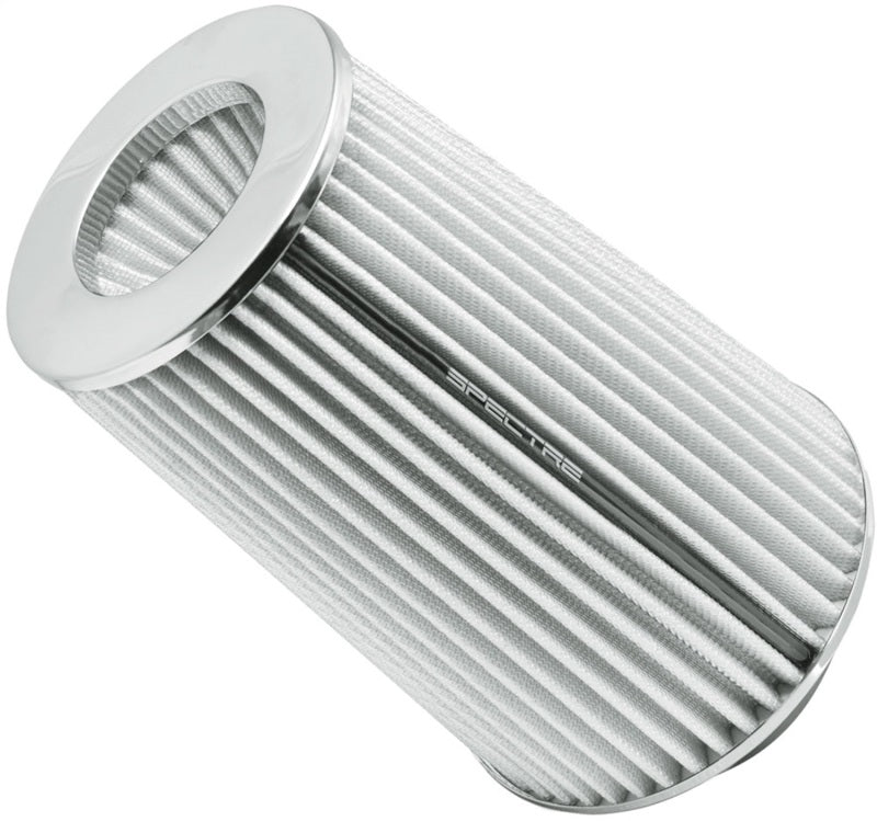 Spectre 9738 Adjustable Conical Air Filter 9-1/2in. Tall (Fits 3in. / 3-1/2in. / 4in. Tubes) - White