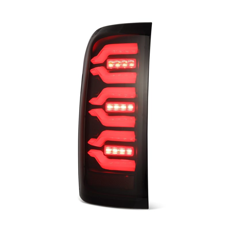 AlphaRex 620030 fits Chevrolet 14-18 Silverado Luxx-Series LED Tail Lights Blac