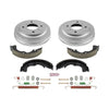 PowerStop KOE15376DK fits Nissan 02-06 Sentra Rear Autospecialty Drum Kit