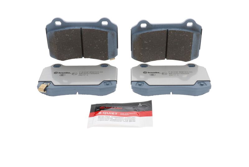 Brembo OE P30074E 12-21 fits Tesla S/16-21 X EVPad BrakePad