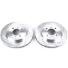 PowerStop fits Mitsubishi 02-07 Lancer Front Evolution Drilled & Slotted Rotors