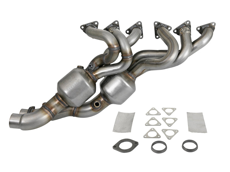 AFE 47-46304 Fit Catalytic Converter 01-06 fits BMW M3 (E46) L6 3.2L (S54)